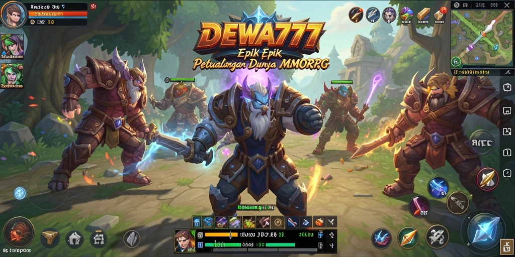Tampilan menarik dari gameplay DEWA777 yang penuh aksi dan petualangan.