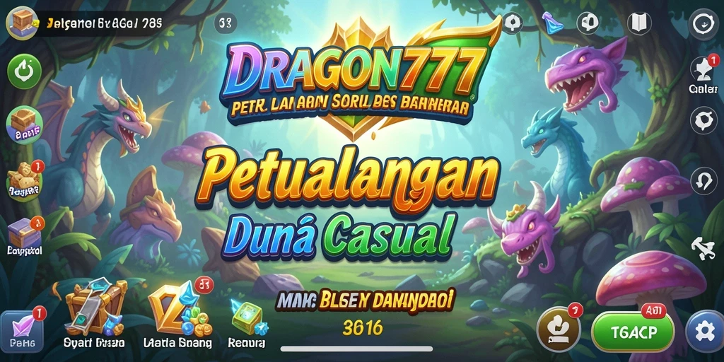 Tampilan gameplay yang menarik dan intuitif dari DRAGON777.