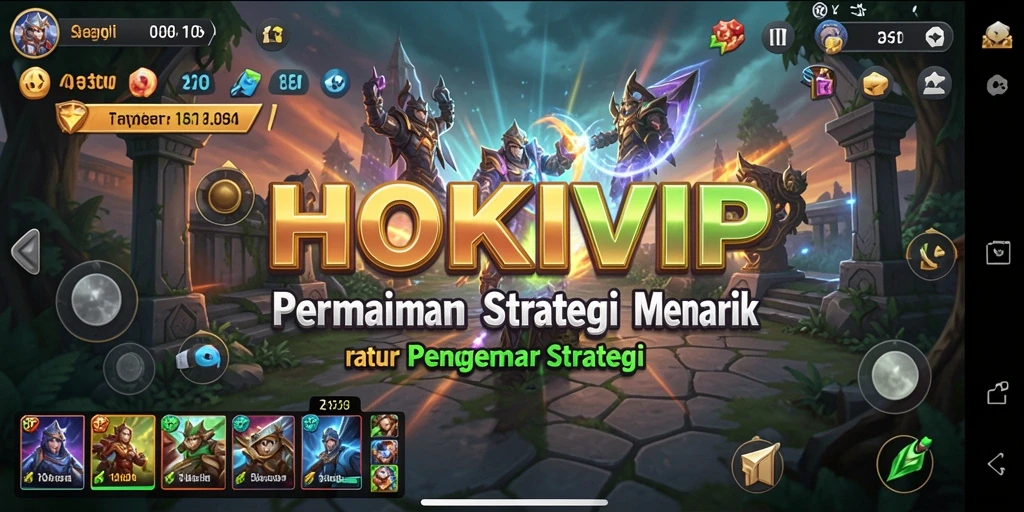 Tampilan gameplay HOKIVIP yang menarik dengan strategi mendalam.
