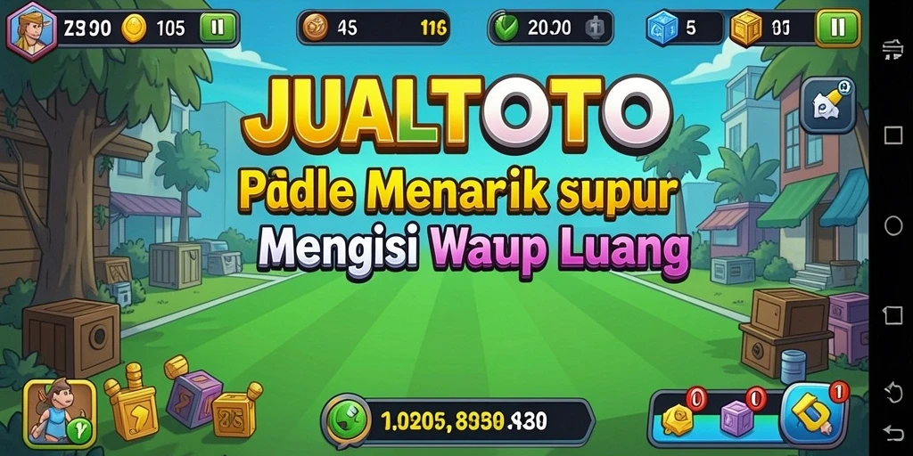 Tampilan gameplay JUALTOTO yang menarik dan interaktif.