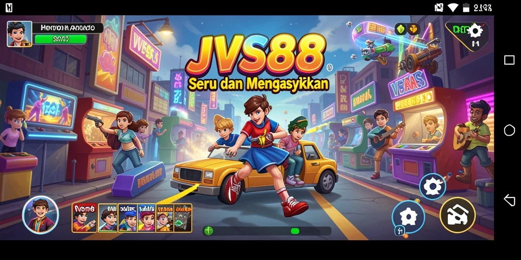 Screenshot JVS88 menampilkan gameplay seru dan menantang.